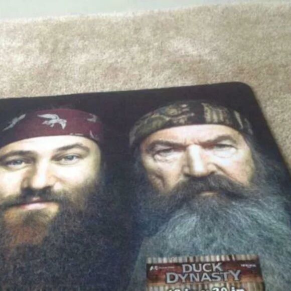 Duck Dynasty All Purpose Mat Beards Welcome Porch Mat 18"X30" Welcome Mat - Picture 5 of 12